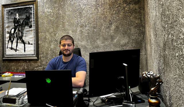 "Yazmaya çocukluğumdan itibaren ilgim var"