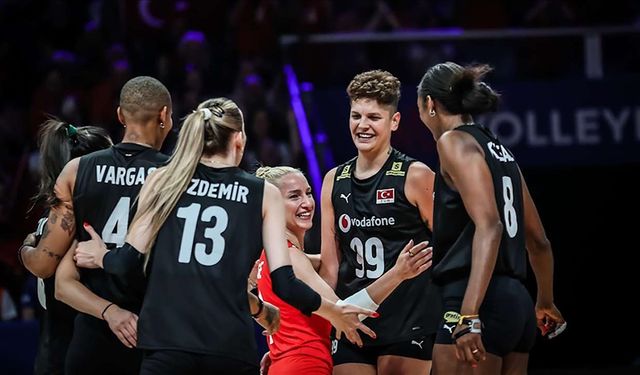 A Milli Kadın Voleybol Takımı, Milletler Ligi'nde yarın Sırbistan ile karşılaşacak