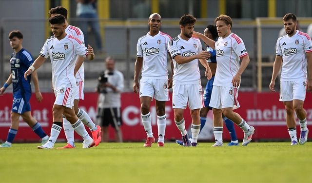 Beşiktaş, hazırlık maçında kaybetti