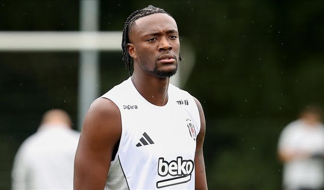 Beşiktaş'ın yeni transferi Tammy Abraham, ilk idmanına çıktı