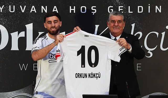 Orkun Kökçü, 20 bin taraftarın önünde sözleşme imzaladı