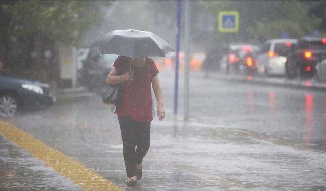 Meteorolojiden bazı iller için yağış uyarısı