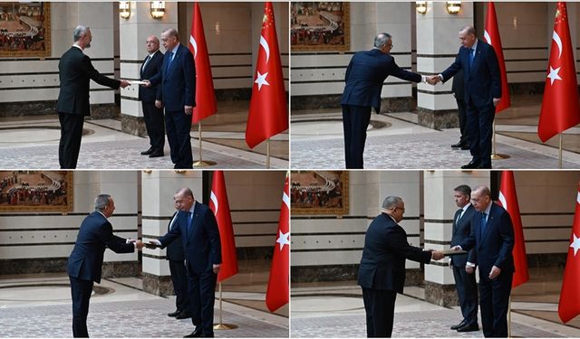 Cumhurbaşkanı Erdoğan, 4 ülkenin büyükelçisini kabul etti