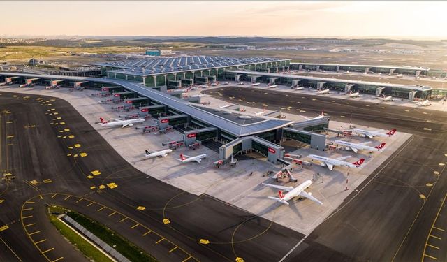 İstanbul Havalimanı uçuş sayısıyla bir kez daha Avrupa'nın zirvesinde