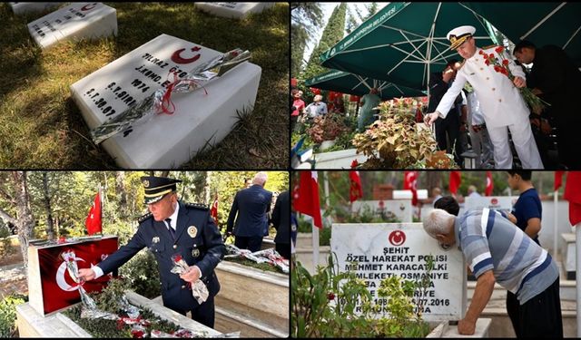 Yurt genelinde 15 Temmuz şehitleri anılıyor