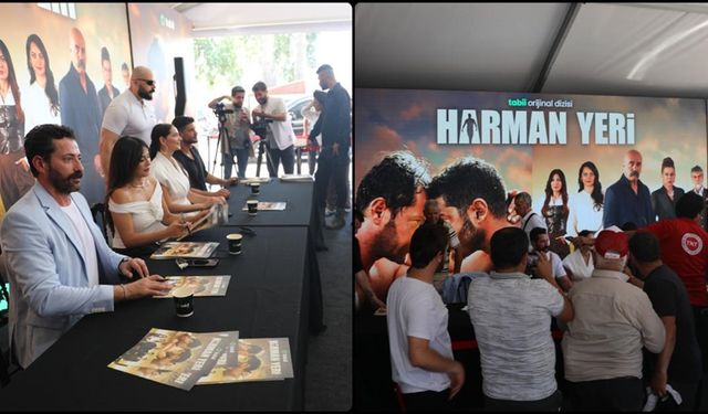 "Harman Yeri" dizisi Kırkpınar'da güreşseverlere tanıtıldı