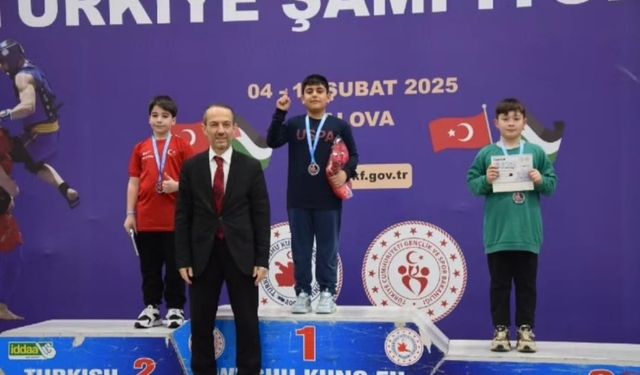 10 yaşında 3 Türkiye şampiyonluğu! Şimdi sıra Balkanlar’da