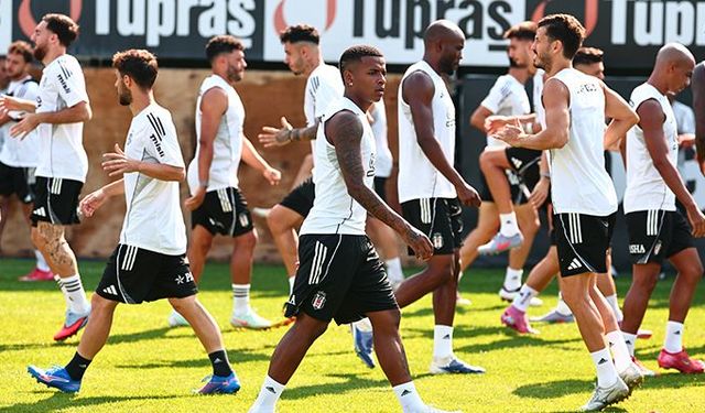 Beşiktaş St. Patrick's maçı hazırlıklarını tamamladı