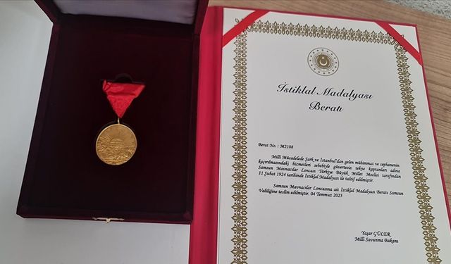 Samsun'a, İstiklal Madalyası takdim edilecek