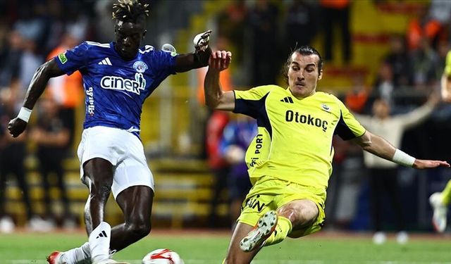 Kasımpaşa ile Fenerbahçe berabere kaldı