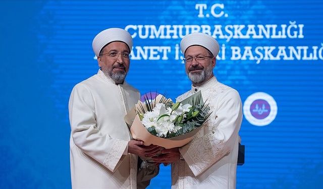 Safi Arpaguş, görevini Ali Erbaş'tan devraldı