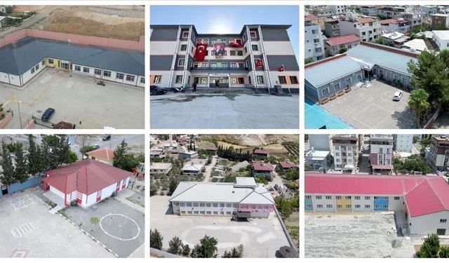 Depremlerin ardından 234 yeni okul inşa edildi