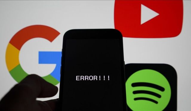 Google servislerine erişim sorunu yaşanıyor