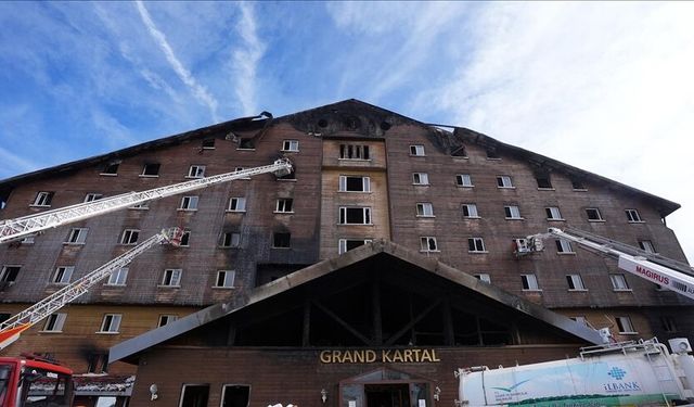 Grand Kartal Otel yangını davasının 2. duruşması başladı
