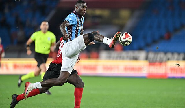 Trabzonspor ile Gaziantep FK berabere kaldı