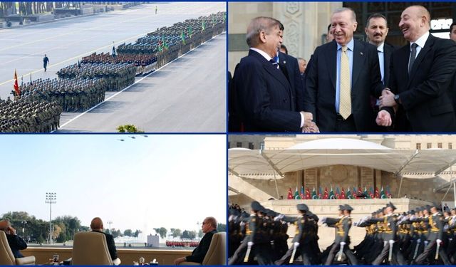 Azerbaycan, Karabağ Zaferi'nin 5. yılını askeri geçit töreniyle kutladı