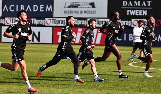 Beşiktaş, Antalyaspor maçı hazırlıklarına başladı