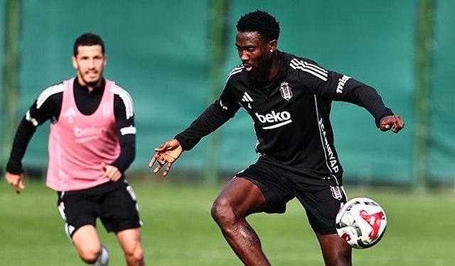 Beşiktaş'ta Fatih Karagümrük maçı hazırlıkları devam ediyor