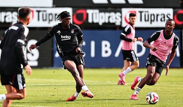Beşiktaş'ta Samsunspor maçı hazırlıkları devam ediyor