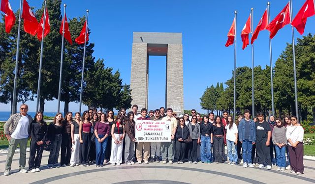 19 Mayıs ruhunu Çanakkale topraklarında hissettiler