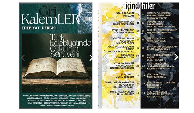 GRİ EDEBİYAT DERGİSİ'NDE ŞAİR NİHAT İLİKCİOĞLU ŞİİRİ "VAKTİ YOK" YAYINLANDI