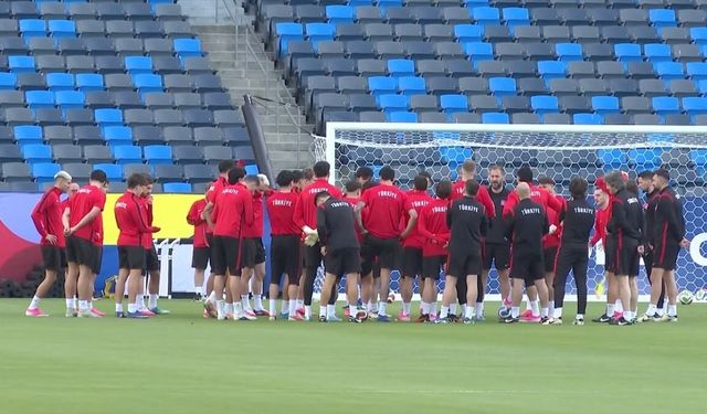 A Milli Futbol Takımı, Los Angeles'taki ilk idmanını yaptı