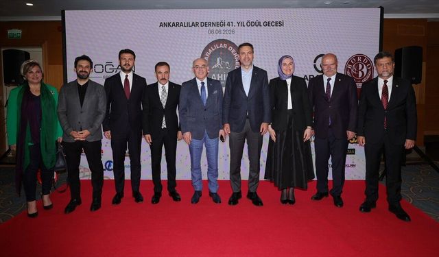 AHİD 41. Yıl Ödül Töreni Ankara'da yapıldı