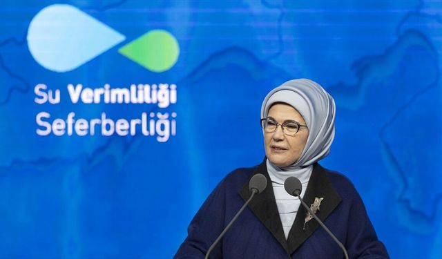 Emine Erdoğan'dan 'Su Verimliliği Seferberliği' paylaşımı