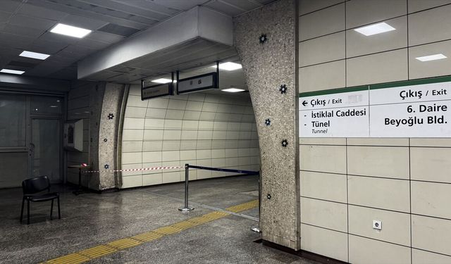 Taksim Metro İstasyonu kullanıma kapatılacak