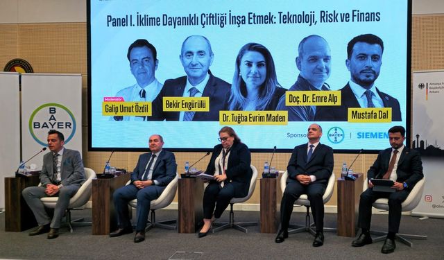TARSİM iklim değişikliği ve tarımın geleceğinin ele alındığı konferansa katıldı