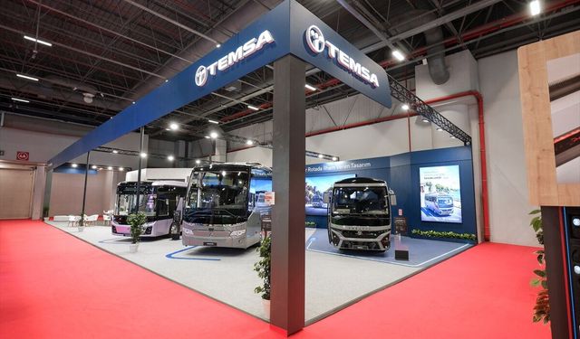 TEMSA 'Busworld Türkiye' fuarına katıldı