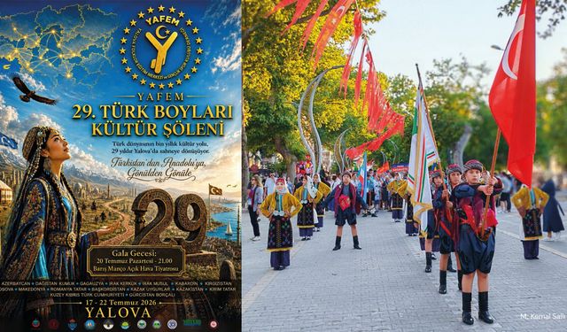 Türk Boyları Yalova'da