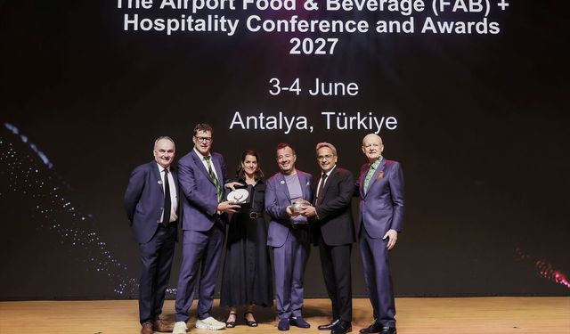 Antalya Havalimanına 10 ödül birden