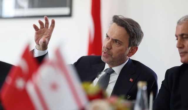 Bakan Bayraktar, Türkiye'nin KKTC'yi enerji güvenliğinin ayrılmaz parçası olarak gördüğünü bildirdi