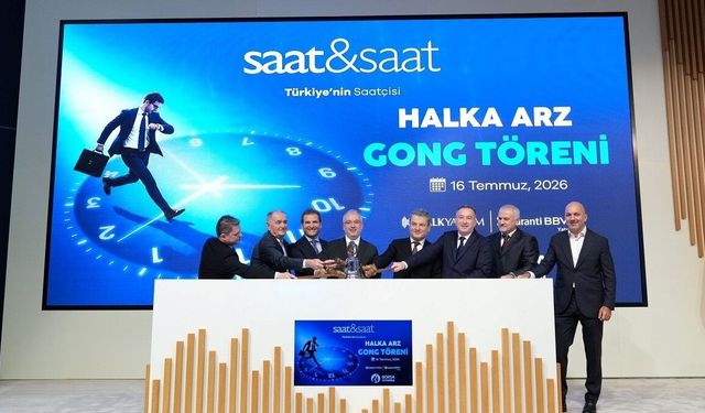 Borsa İstanbul'da gong, Saat ve Saat Sanayi ve Ticaret AŞ için çaldı