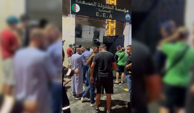 Cezayir'de yetimhanede çıkan yangında çoğu çocuk 11 kişi hayatını kaybetti