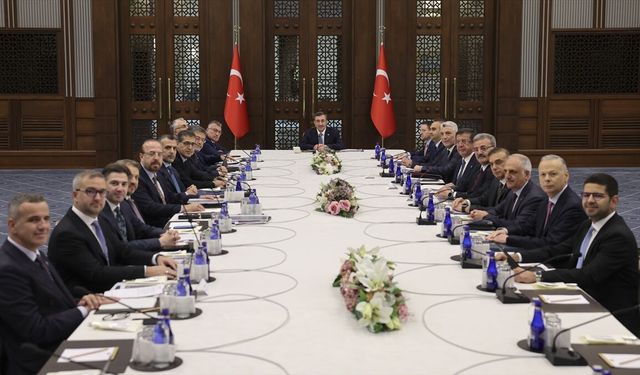 Ekonomi Koordinasyon Kurulu, Cumhurbaşkanı Yardımcısı Yılmaz başkanlığında toplandı