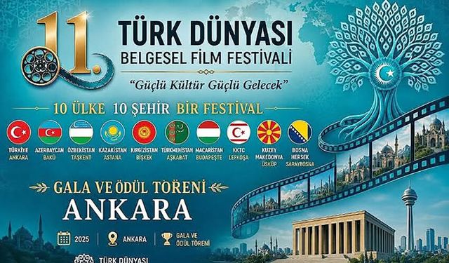 11. Türk Dünyası Belgesel Film Festivali'nde Yarışma Başvuruları Tamamlandı