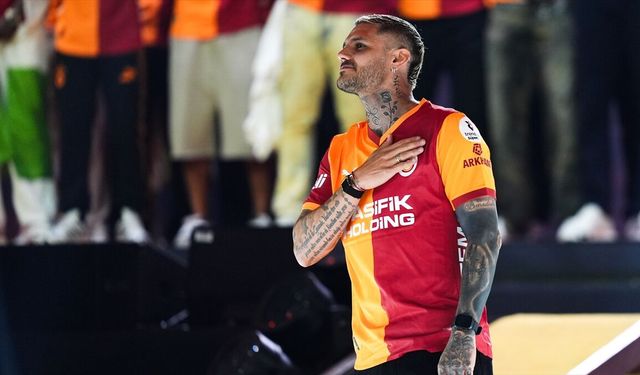 Galatasaray, Arjantinli futbolcu Mauro Icardi'ye veda etti