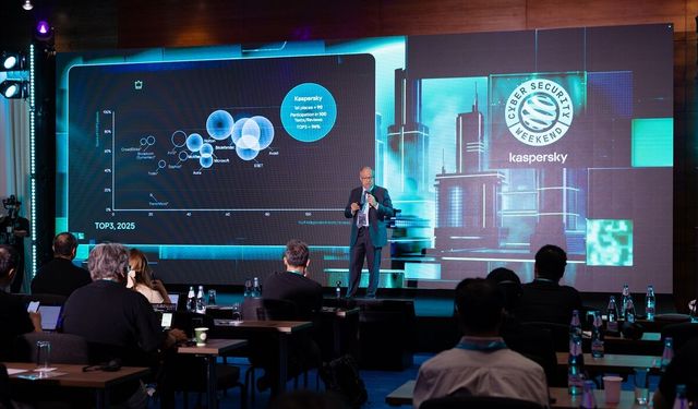 Kaspersky, siber casusluk ve yapay zeka kaynaklı riskleri 'Siber Güvenlik Hafta Sonu'nda değerlendirdi