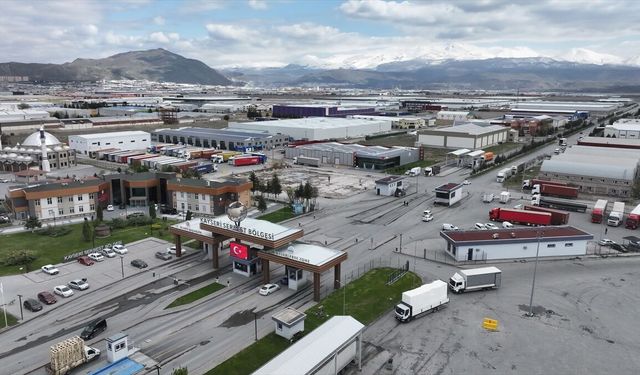 Kayseri Serbest Bölgesi'nden yılın ilk yarısında 319 milyon doların üzerinde ihracat yapıldı