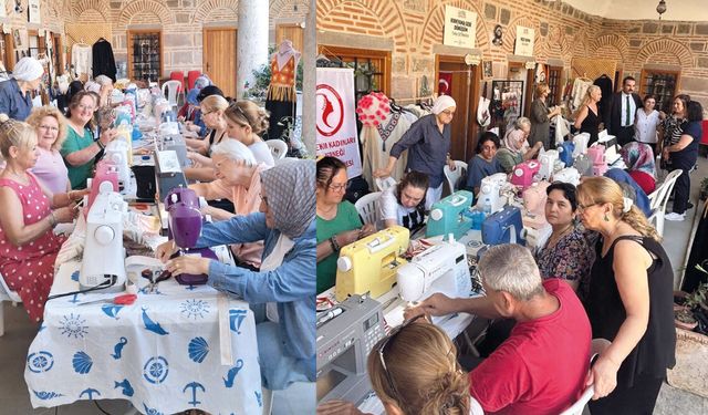 Kadınlar hem üretti hem sosyalleşti