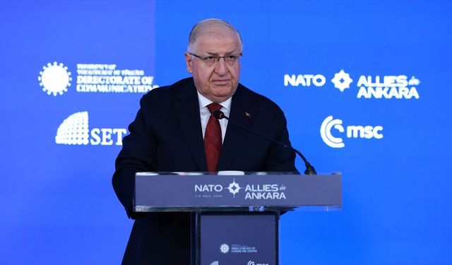 Milli Savunma Bakanı Güler: Avrupa'nın savunmaya daha güçlü katkı sağlamasını memnuniyetle karşılıyoruz