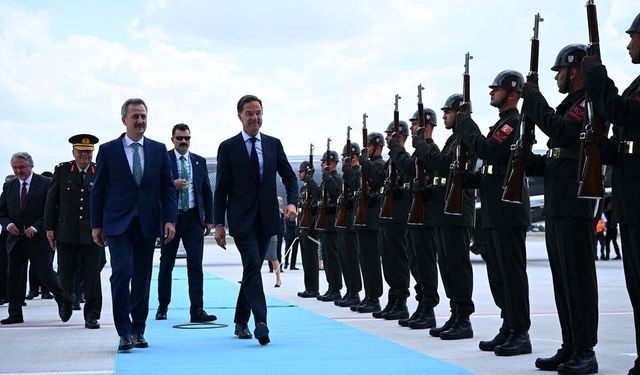 NATO Genel Sekreteri Rutte, Ankara'ya ulaştı