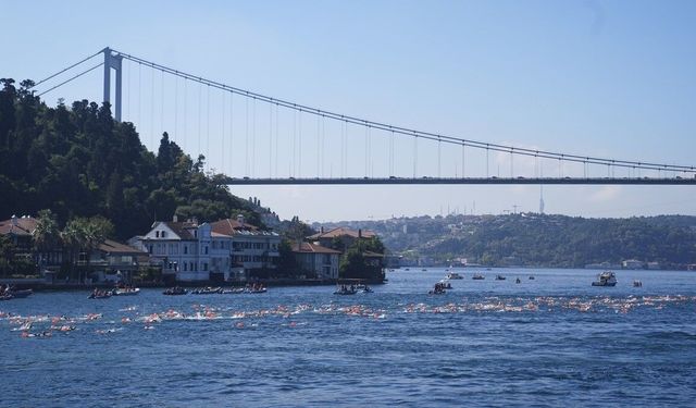 38. Boğaziçi Kıtalararası Yüzme Yarışı başladı