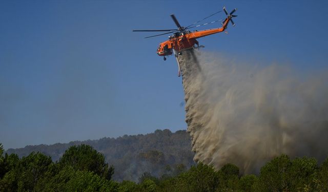 'Ateş kuşları' bu yıl orman yangınlarını söndürmek için 8 bin 975 saat uçuş yaptı