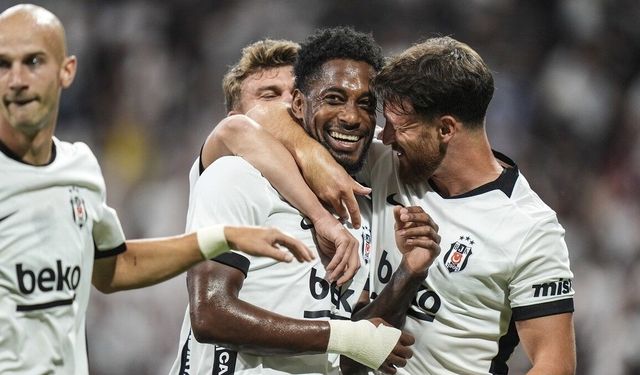 Beşiktaş, UEFA Avrupa Ligi play-off turu ilk maçında Kauno Zalgiris'i mağlup etti
