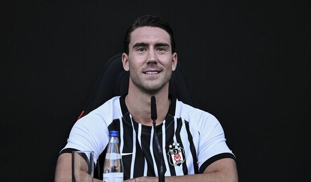Beşiktaş'ın yeni golcüsü Dusan Vlahovic'in hedefi şampiyonluk: