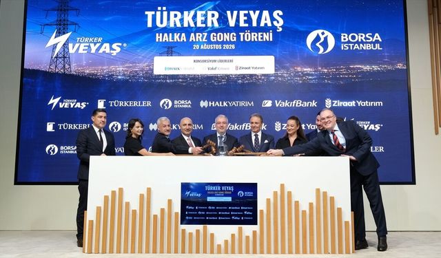 Borsa İstanbul'da gong Türker Vangölü Enerji Yatırım AŞ için çaldı