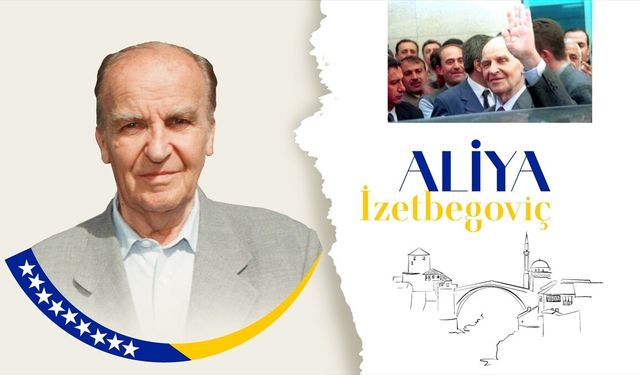 Bosna Hersek'in ilk cumhurbaşkanı merhum Aliya İzetbegoviç, doğumunun 101'inci yılında anılıyor